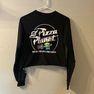 Disney Pixar Toy Story Pizza Planet crop top size XS